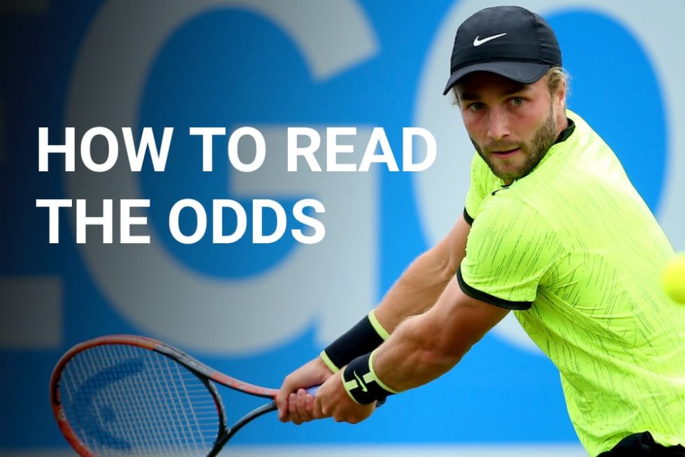 Understanding Odds How to read tennis betting lines Bet Tennis App