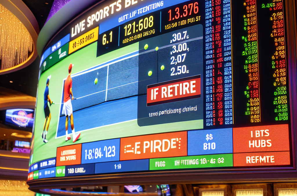 Vegas Tennis Bets: Retirement Payout Policies